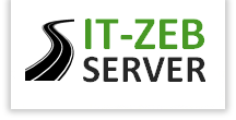 Wortbildmarke: IT-ZEB Server, Link zur Startseite